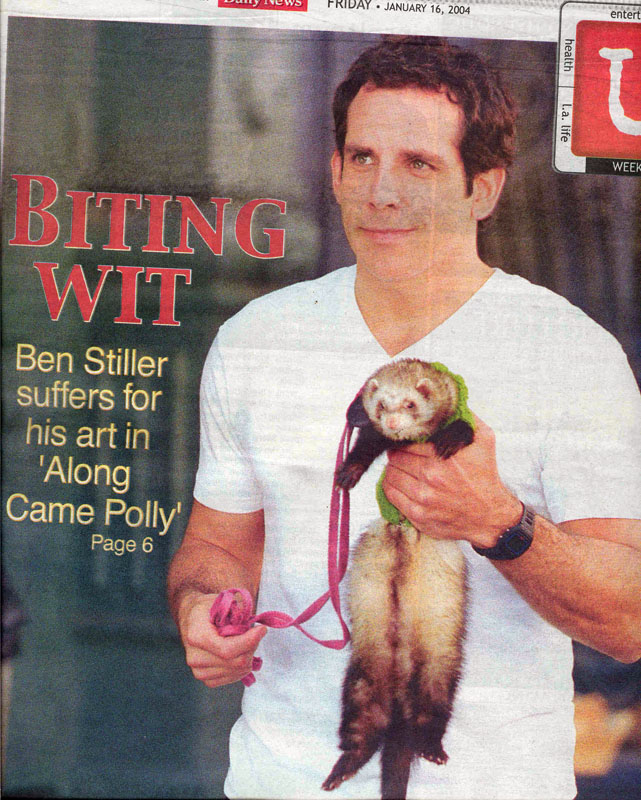 Ferret team on Along Came Polly